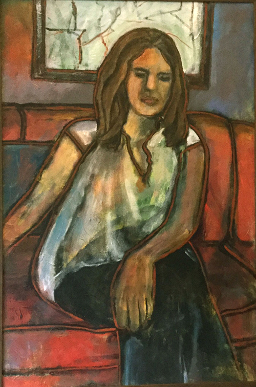 Girl on Sofa